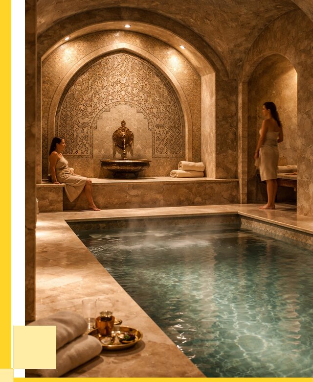 Хамам с бассейном под ключ в Карпинске от 872780 р. | ЭриданКпн