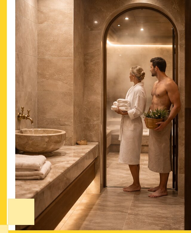 Проект и монтаж сауны и хамама в Карпинске от 359380 р., ЭриданКпн