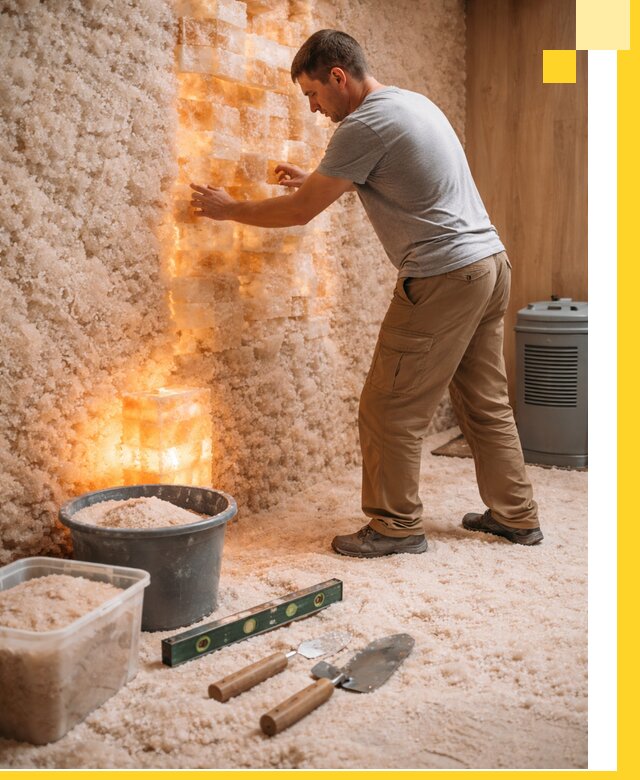 Проектирование и монтаж соляных комнат в Карпинске под ключ